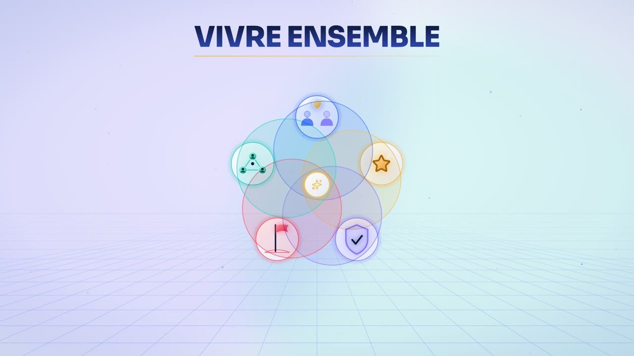 Motion design : accueil et règles de vie d'un établissement scolaire