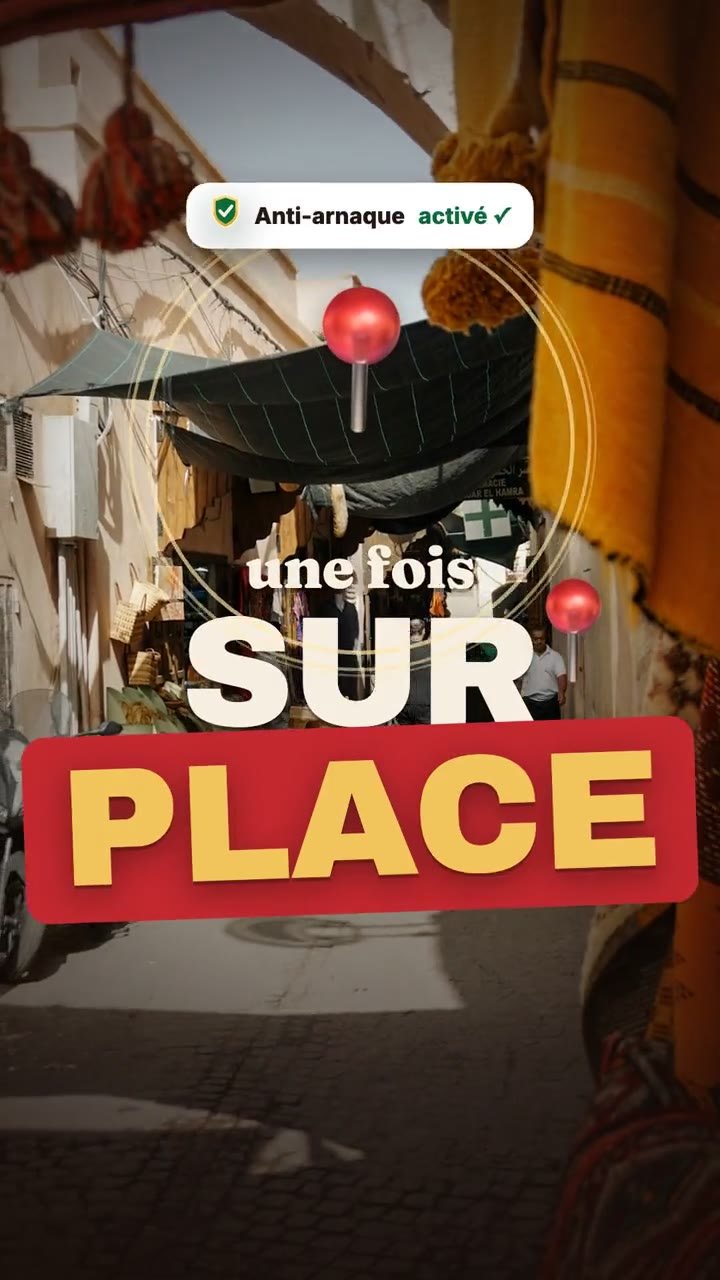 Publicité motion design pour l'application Welcome to Morocco